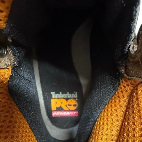 Timberland Pro Womens Titan Alloy Toe Waterproof Boot Brown Size 8 M - Picture 14 of 14